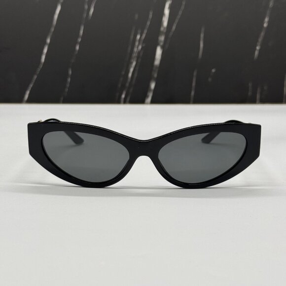 NEW MOD 4470B GB1/87 VERSACE WOMEN CAT EYE SUNGLASSES BLACK VE4470B GB1/87 main image 7
